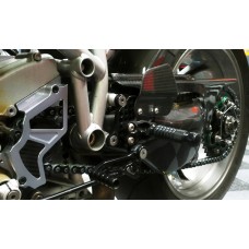 CNC Racing Front Sprocket Cover for Ducati With Carbon Inlay